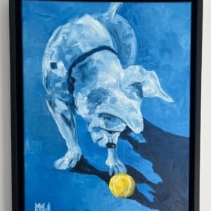 Schilderij "Blue Monday" - origineel kunstwerk in olieverf