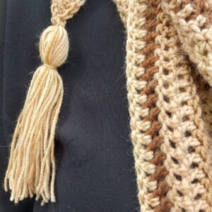 Omslagdoek 'Cappuccino'