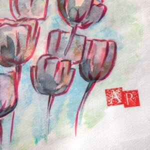 Small Holland - watercolor on papier