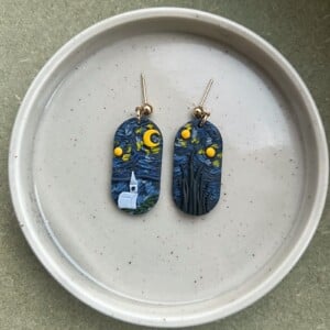 Starry Night oorbellen
