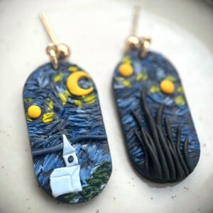 Starry Night oorbellen