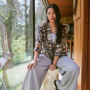 Susani Charcoal Kimono