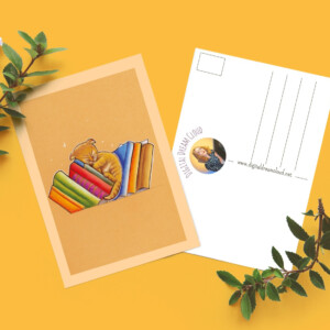 Wens kaart verjaardag Kitten boeken