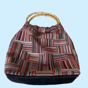 Bamboo handle Bag