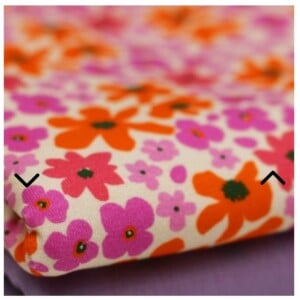 Biker shorts bloemen retro