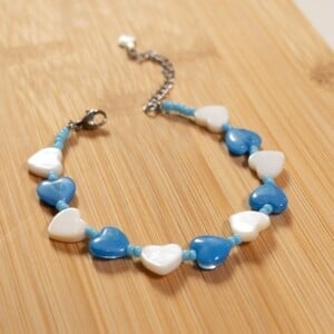 Blue Heart armband | Ocean Glow collectie