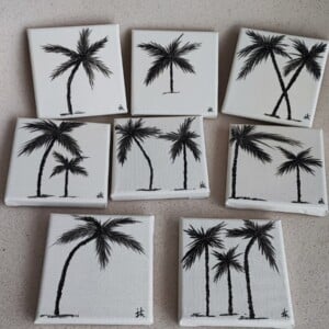 Canvas Palm Love