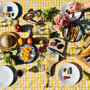 Dinerbord - Las Flores