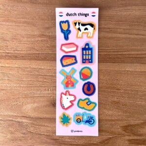 🇳🇱 Sticker Sheet – Nederlandse Cultuur