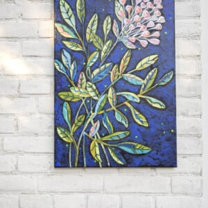 Tuinbloemen 3. Origineel schilderij