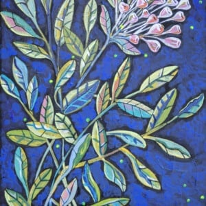 Tuinbloemen 3. Origineel schilderij