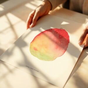 Mango Poster | Handgeschilderde fruitillustratie – Anna-Mae Studio