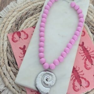 Silver Statement Pendant ketting zilver