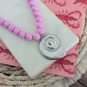 Silver Statement Pendant ketting zilver