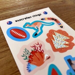 Sticker Sheet – Australische Cultuur