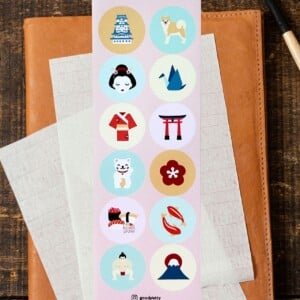 Sticker Sheet – Japanse Cultuur