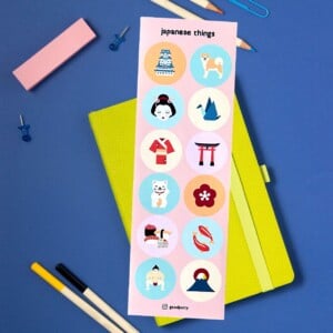 Sticker Sheet – Japanse Cultuur