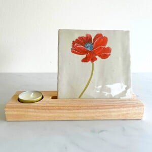 Tegelhouder waxinelichtje