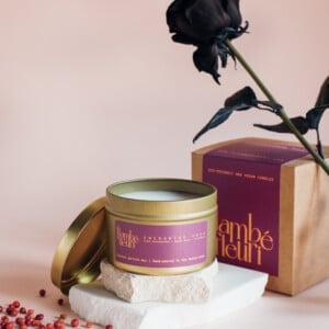 Vegan Geurkaars | Enchanted Rose | Flambé Fleuri