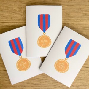 Bedankkaartjes Juf + Meester Luxe A5 – Set van 3 – Afscheid Schooljaar – De Liefste Juf – De Tofste Meester – Bedankkaart School – Dankjewel Kaartjes – Wenskaarten Set – Originele Illustraties