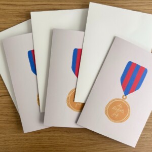 Bedankkaartjes Juf Luxe A5 – Set van 3 – Afscheid Schooljaar – De Liefste Juf – Bedankkaart School – Dankjewel Kaartjes – Wenskaarten Set – Originele Illustraties