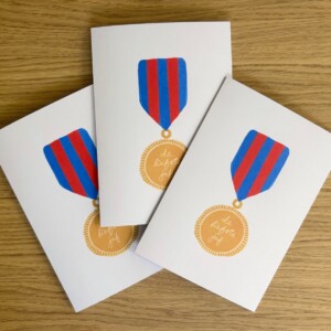 Bedankkaartjes Juf Luxe A5 – Set van 3 – Afscheid Schooljaar – De Liefste Juf – Bedankkaart School – Dankjewel Kaartjes – Wenskaarten Set – Originele Illustraties
