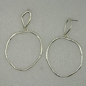 Bohemian oorbellen zilverkleur