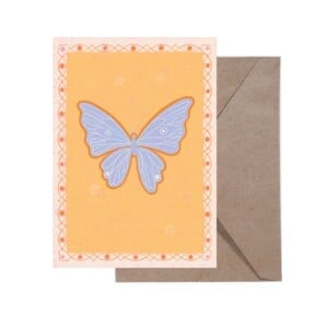 Butterfly kaartje A6