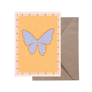 Butterfly kaartje A6