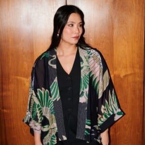 Crane Emerald Kimono