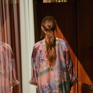 Crane Plum Kimono