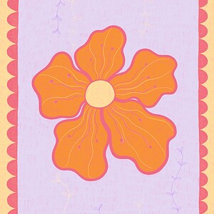 Flower kaartje A6