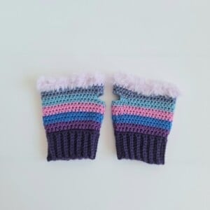 Gehaakte handschoenen - gehaakte vingerloze handschoenen | Coraline vibes