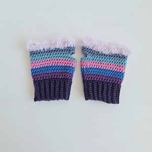 Gehaakte handschoenen - gehaakte vingerloze handschoenen | Coraline vibes