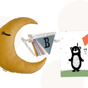 Handgemaakte Decoratie- / Cadeauset Bonjour, nu met gratis Poster! - Dorus de Beer