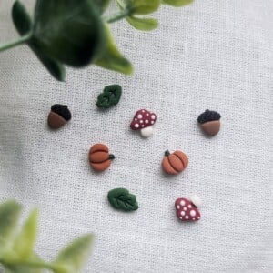 Herfst oorbellen stud pack