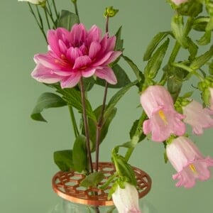 Honingraat bloemschikker  | Bloemhouder | Bloemboeket accessoire