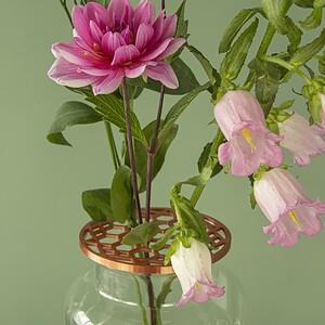 Honingraat bloemschikker  | Bloemhouder | Bloemboeket accessoire