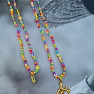 KETTING *koraal goud