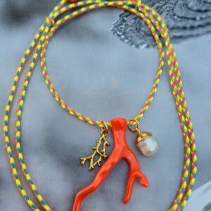 KETTING *koraal in kleur