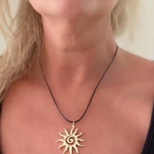 Ketting leer zon