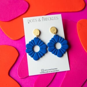 Lichte Statement Polymer Klei Oorbellen