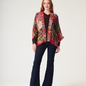 Primula Berry Kimono