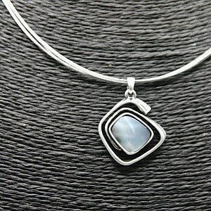 Ringed Stone ketting met hanger