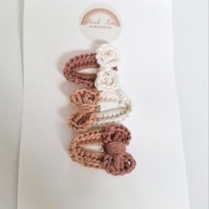 Set van 3 Haarspeldjes strik
