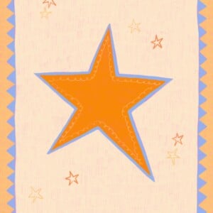 Star kaartje A6