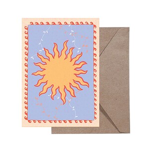 Sun kaartje A6