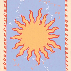 Sun kaartje A6