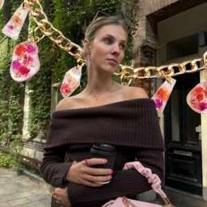 Tassenhanger (Bagchain) met Echte Bloemen uit Utrecht (The Blossom Chapter)