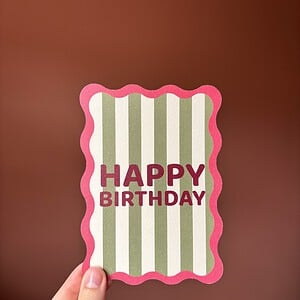 Wenskaart - Happy Birthday